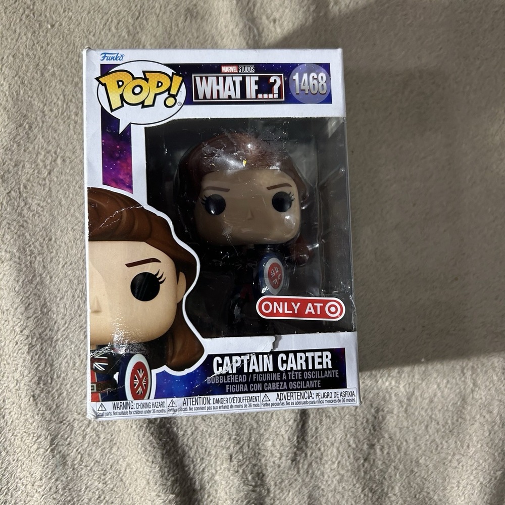 Funko Pop! Marvel What If...? Captain Carter #1468 Target Exclusive Vinyl Figure